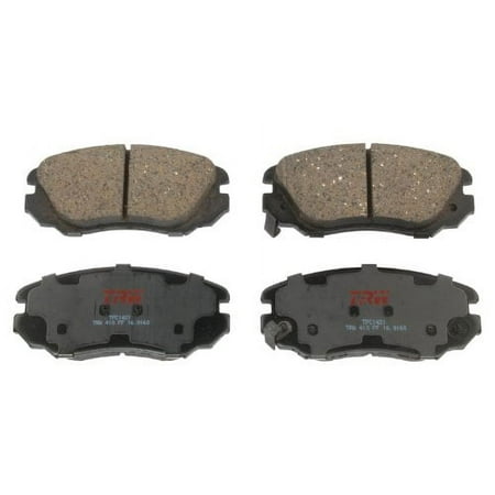 TRW TPC1421 Premium Ceramic Front Disc Brake Pad Set Fits select: 2010-2017 CHEVROLET EQUINOX, 2013-2015 CHEVROLET MALIBU