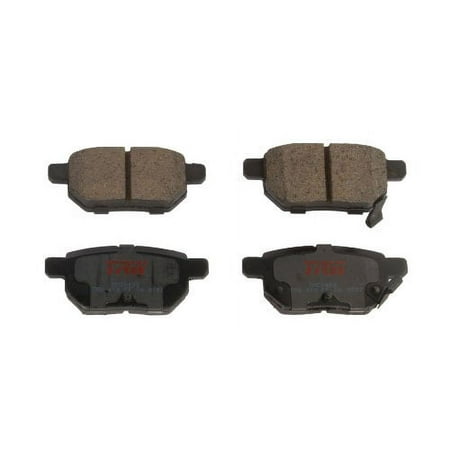 TRW TPC1423 Premium Ceramic Rear Disc Brake Pad Set Fits select: 2010-2015 TOYOTA PRIUS, 2017 TOYOTA COROLLA IM