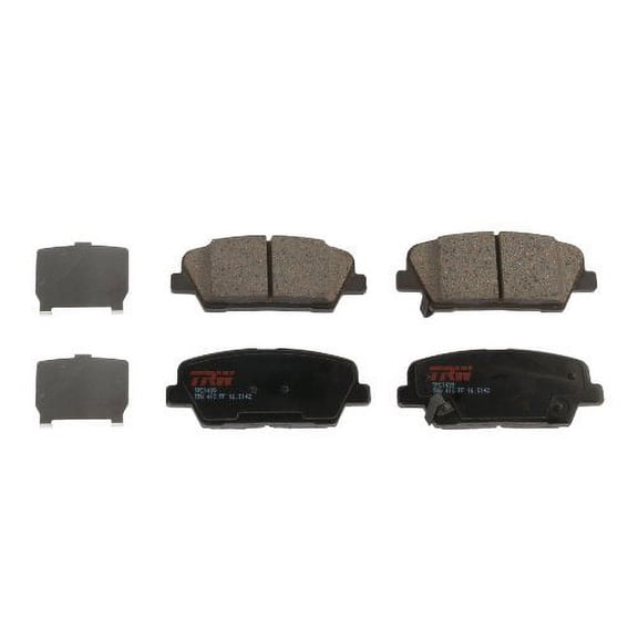 TRW TPC1439 Premium Ceramic Rear Disc Brake Pad Set Fits select: 2011-2013 KIA SORENTO, 2014 KIA SORENTO LX