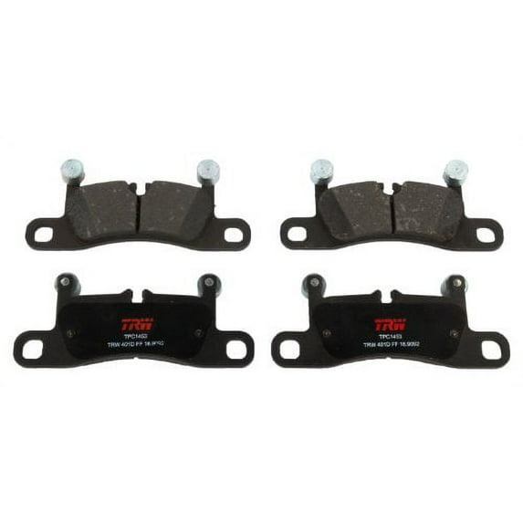 TRW TPC1453 Premium Ceramic Rear Disc Brake Pad Set Fits select: 2012-2014,2016-2018 PORSCHE CAYENNE