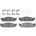 thumbnail image 1 of TRW TPC1508 Premium Ceramic Front Disc Brake Pad Set Fits select: 2011-2015 FORD EXPLORER, 2012-2017 FORD FLEX, 1 of 4