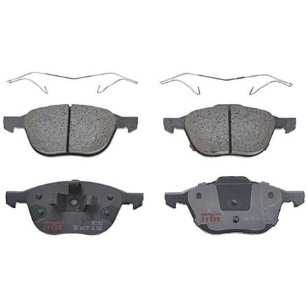TRW TPC1563 Premium Ceramic Front Disc Brake Pad Set Fits select: 2012-2015 FORD FOCUS, 2014-2016 FORD ESCAPE SE