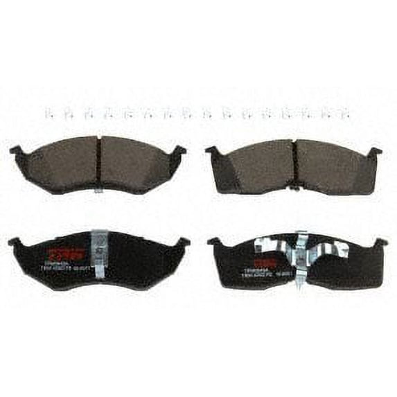 TRW TPM0642A Premium Front Disc Brake Pad Set Fits select: 1996-2000 DODGE GRAND CARAVAN, 1996-2000 CHRYSLER TOWN & COUNTRY