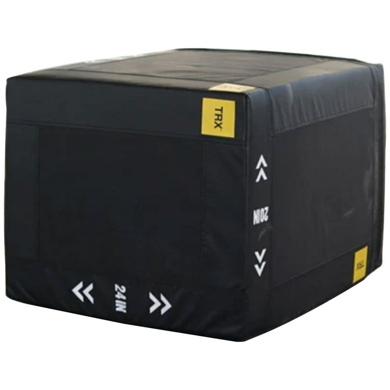 TRX Plyo Cube Fitness Gym Workout Exercise Equipment 59.5 Pounds 27 kg Walmart
