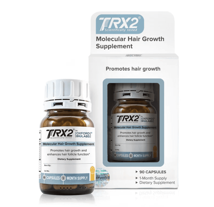 TRX2 Dietary Hair Supplement by Oxford Biolabs, 90 Capsules