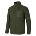 thumbnail image 1 of TRYSIL Men's Polar Fleece Jacket Full-Zip Warm Windproof Outdoor Coat, 1 of 7
