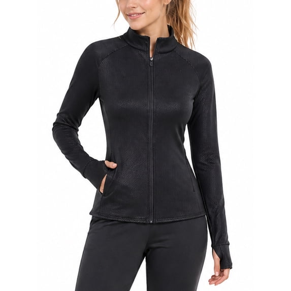 TRYSIL Women's Fleece Jacket Lightweight Full-Zip Polar Sweatshirts