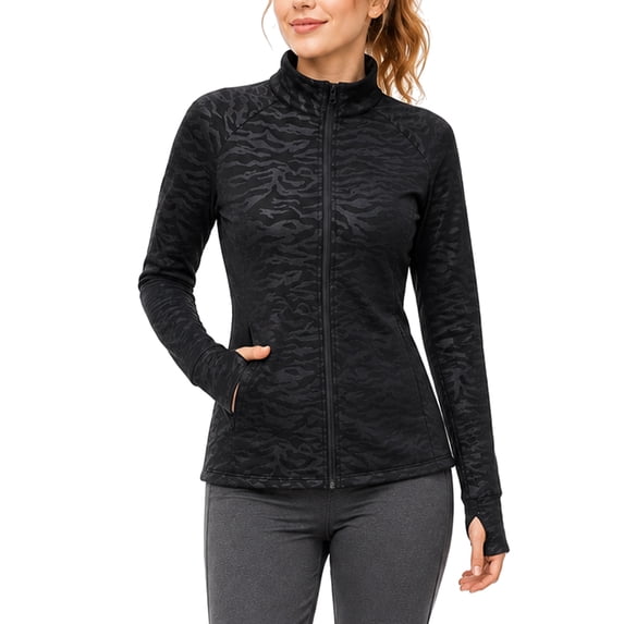 TRYSIL Women's Fleece Jacket Lightweight Full-Zip Polar Sweatshirts