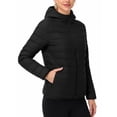 thumbnail image 1 of TRYSIL Women's Lightweight Puffer Jacket Packable Hooded Full-Zip Layering Coat, 1 of 8