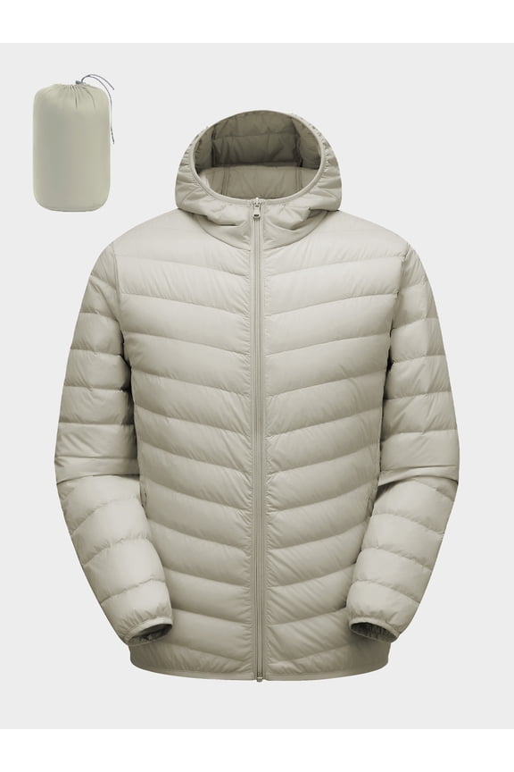 Women's Puffer Jacket Hooded Warm Down Lightweight Full-Zip Packable Quilted Winter Outdoor Coat,Size(S-2XL)