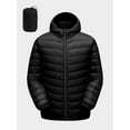 thumbnail image 1 of TRYSIL Women's Puffer Jacket Hooded Warm Down Lightweight Full-Zip Packable Quilted Winter Outdoor Coat,Size(S-2XL), 1 of 9