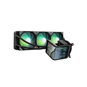 TRYX PANORAMA SE 360mm All-in-One ARGB CPU Liquid Cooler with Curved AMOLED Display