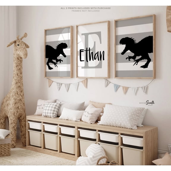 TRex Dinosaur Poster , Poster Print Only