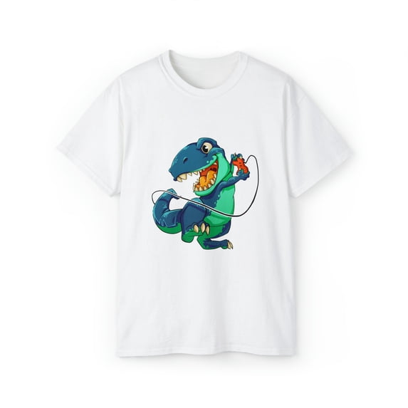 TRex Gaming Shirt | T-Rex TShirt | Gaming Shirt | Unisex Ultra Cotton Tee