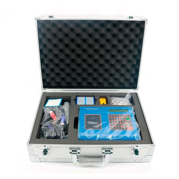 TS-2 TM-1 TL-1-HT Portable Digital Liquid Ultrasonic Flow Meter Water Flowmeter TUF-2000P Liquid Flowmeter With Printing Function ,Wide Application