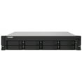 thumbnail image 1 of QNAP TS-832PXU-RP - NAS server - 8 bays - rack-mountable - SATA 6Gb/s - RAID 0, 1, 5, 6, 10, 50, JBOD, 60 - RAM 4 GB - 2.5 Gigabit Ethernet / 10 Gigabit Ethernet - iSCSI support - 2U, 1 of 19