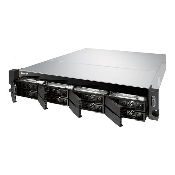 TS-832XU-RP-4G SAN/NAS Storage System with Redundant Power Supply