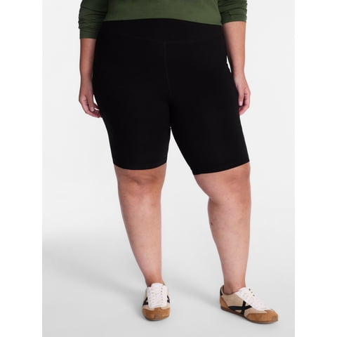 Women's Plus Bike Short with Pocket, Sizes 0X-5X