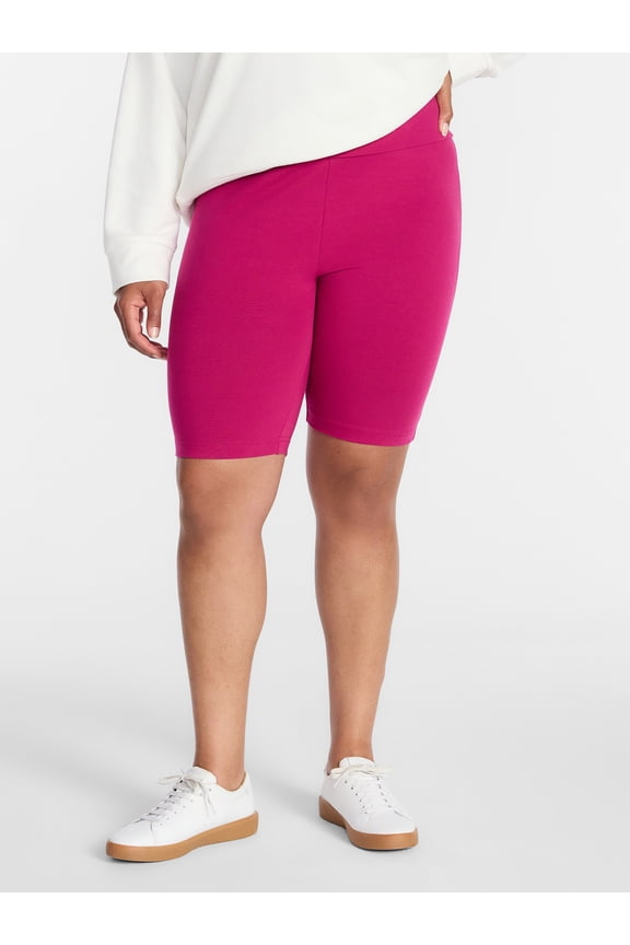 Women's Plus Size Bike Short, Sizes 0X-5X