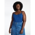 thumbnail image 1 of Terra & Sky Women's Plus Size Cami Top, Size 0X-5X, 1 of 5