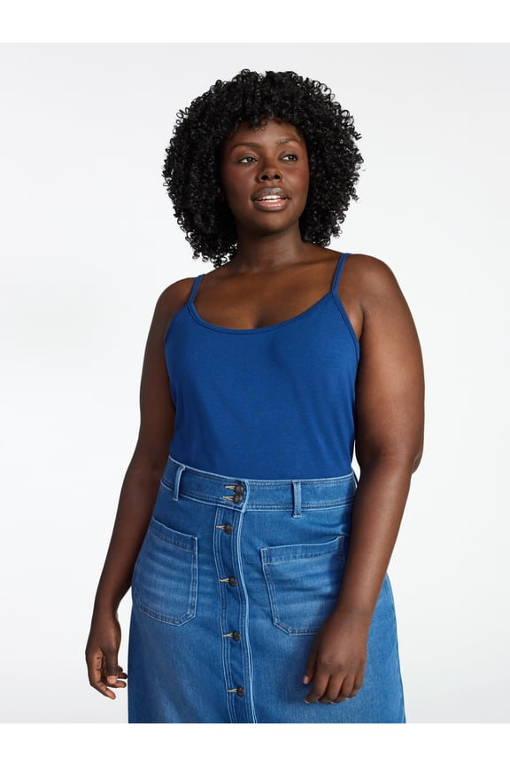 Women's Plus Size Cami Top, Size 0X-5X