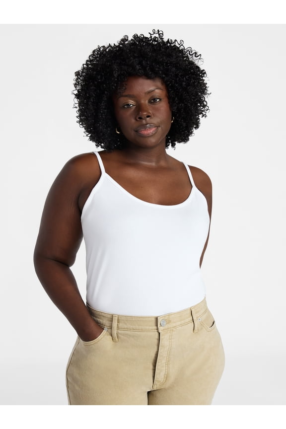 Women's Plus Size Cami Top, Size 0X-5X