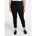 thumbnail image 1 of Terra & Sky Women's Plus Signature Denim Skinny Jeans with Control Panel, Sizes 16W-26W, 1 of 5