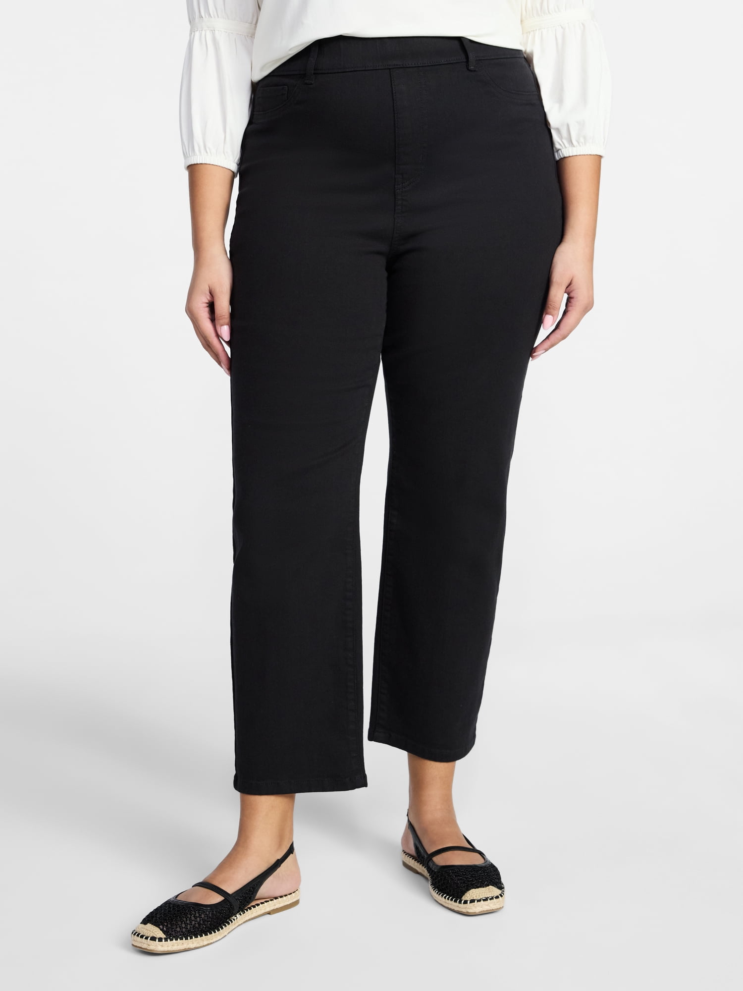 Terra & Sky Women's Plus Signature Jegging Straight, Sizes 0X-5X