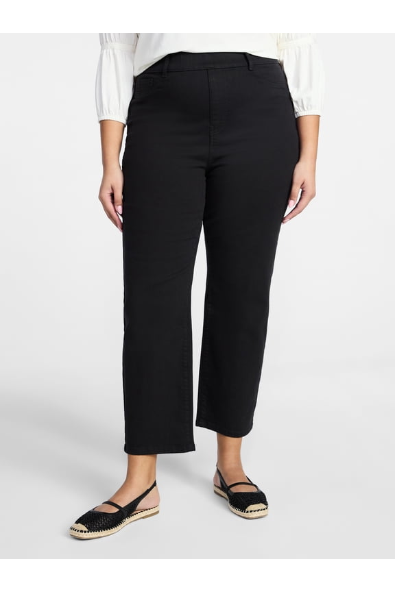 Women's Plus Size Straight Leg Jeggings, Sizes 0X-5X