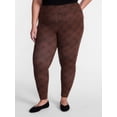 thumbnail image 1 of Terra & Sky Women's Plus High Waist Full Length Leggings, Sizes 0X-5X, 1 of 4