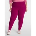 thumbnail image 1 of Terra & Sky Women's Plus High Waist Full Length Leggings, Sizes 0X-5X, 1 of 5