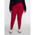 thumbnail image 1 of Terra & Sky Women's Plus High Waist Full Length Leggings, Sizes 0X-5X, 1 of 5