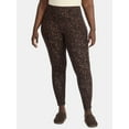 thumbnail image 1 of Terra & Sky Women's Plus High Waist Ankle Length Leggings, 27" Inseam, Sizes 0X-5X, 1 of 5