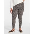 thumbnail image 1 of Terra & Sky Women's Plus High Waist Full Length Leggings, Sizes 0X-5X, 1 of 5