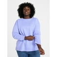 thumbnail image 1 of Terra & Sky Women's Plus Size Fleece Sweatshirt, Size 0X-5X, 1 of 5