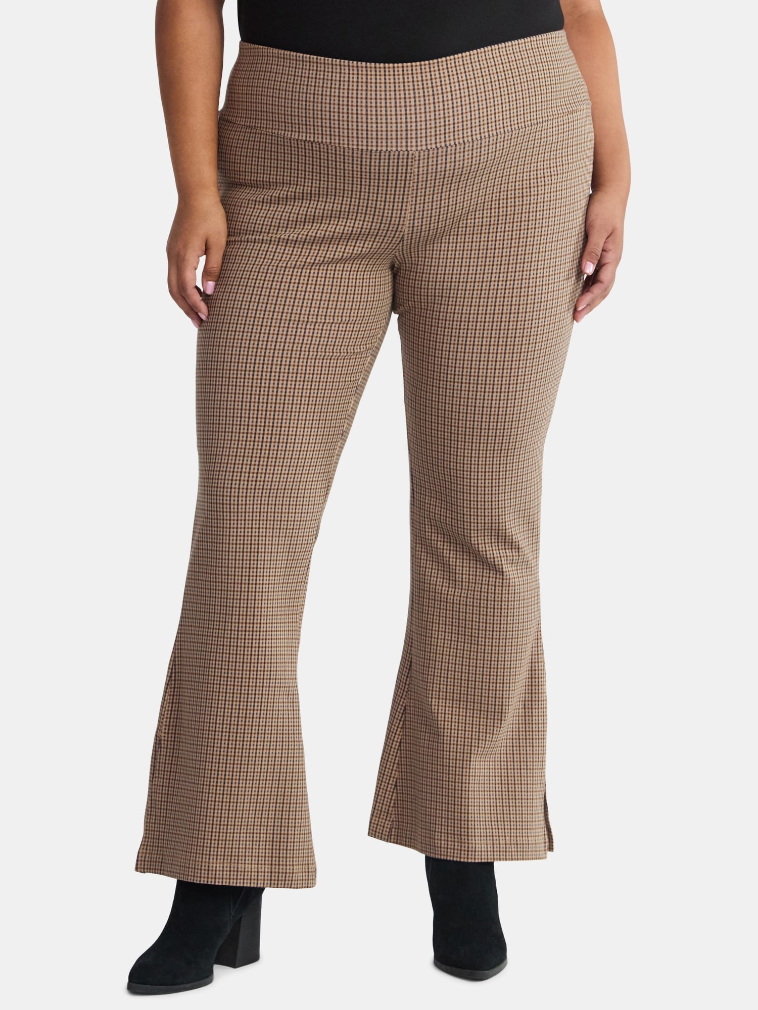 Terra & Sky Women's Plus Size Flare Legging, Sizes 0X-4X