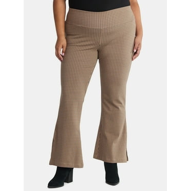 Terra & Sky Women's Plus Size Flare Legging, Sizes 0X-5X