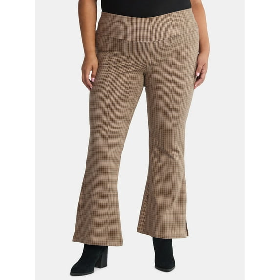 Terra & Sky Women's Plus Size Flare Legging, Sizes 0X-4X