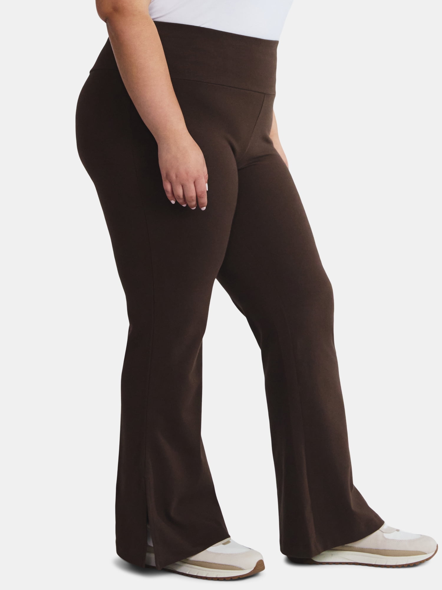 Terra & Sky Women's Plus Size Flare Legging, Sizes 0X-4X