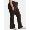 thumbnail image 1 of Terra & Sky Women's Plus Size Flare Legging, Sizes 0X-4X, 1 of 5