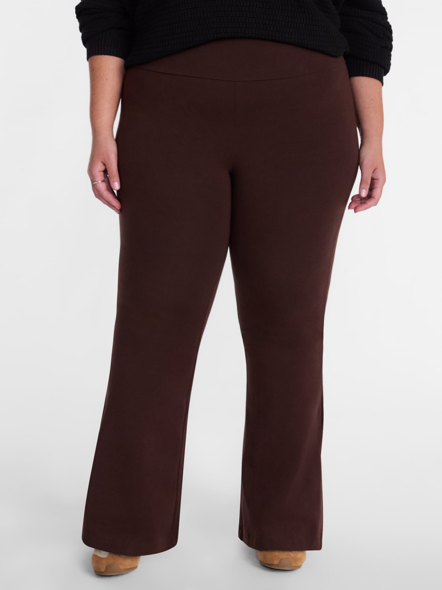 Terra & Sky Women's Plus Flare Leggings, Sizes 0X-5X