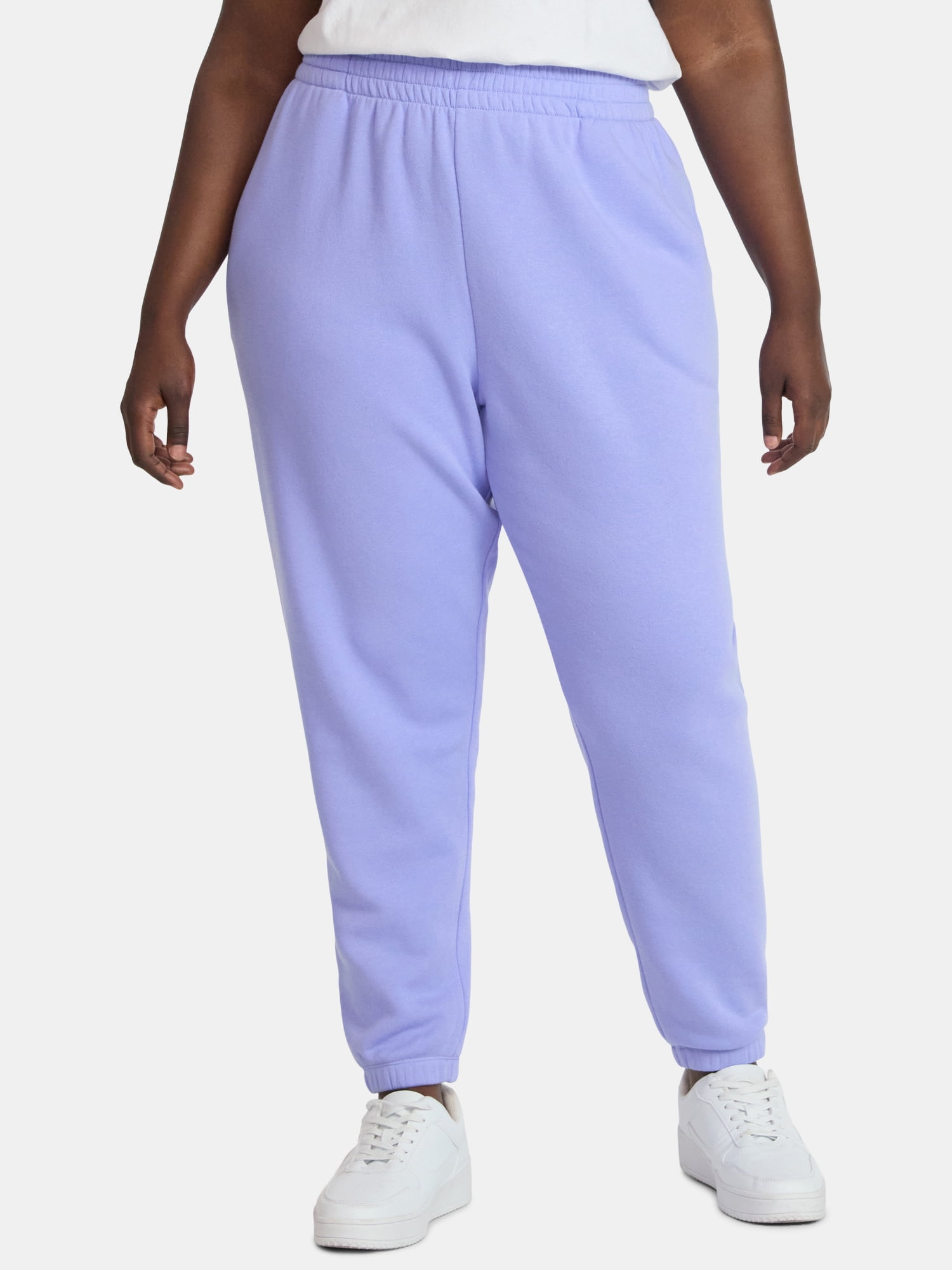 Women's Plus Fleece Jogger Sweatpants, Size 0X-5X