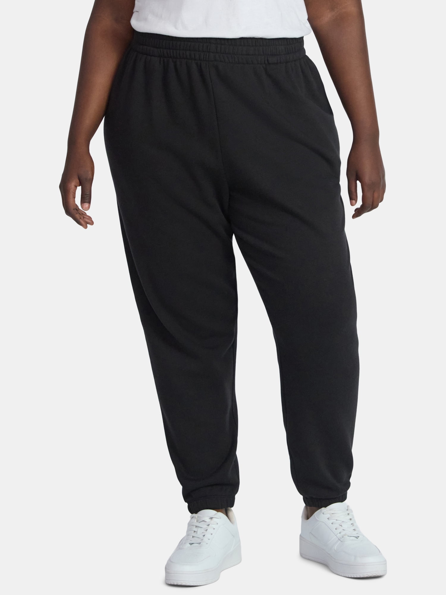 Women's Plus Fleece Jogger Sweatpants, Size 0X-5X