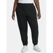 TERRA & SKY Women's Plus Fleece Jogger Sweatpants, Size 0X-4X
