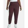 thumbnail image 1 of Terra & Sky Women's Plus Fleece Jogger Sweatpants, Size 0X-5X, 1 of 5