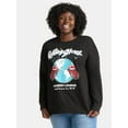 thumbnail image 1 of Terra & Sky Women's Plus The Rolling Stones Voodoo Lounge Sweatshirt with Long Sleeves, Sizes 0X-5X, 1 of 5
