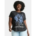 thumbnail image 1 of Terra & Sky Women's Plus Rodeo Nights Graphic Tee, Sizes 0X-5X, 1 of 5