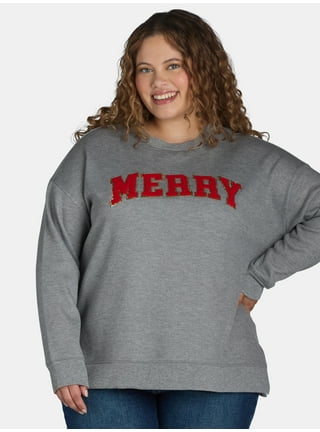 Plus size sweatshirts at walmart hotsell