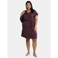 thumbnail image 1 of Terra & Sky Women's Plus Utility Dress, Sizes 0X-5X, 1 of 4