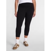 Terra & Sky Womens Plus Capri Legging, Sizes 0X-5X